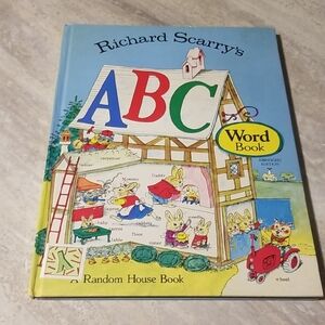 Richard Scarry's ABC Word Book Hardcover